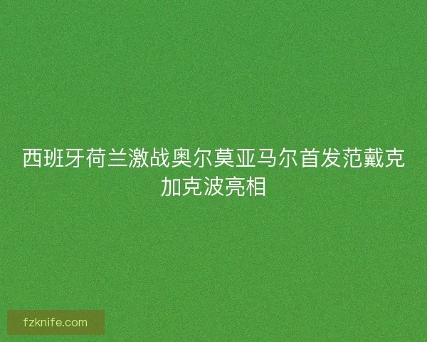西班牙荷兰激战奥尔莫亚马尔首发范戴克加克波亮相